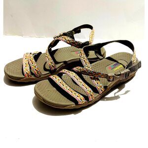 Skechers Multicolor Strappy Sandals